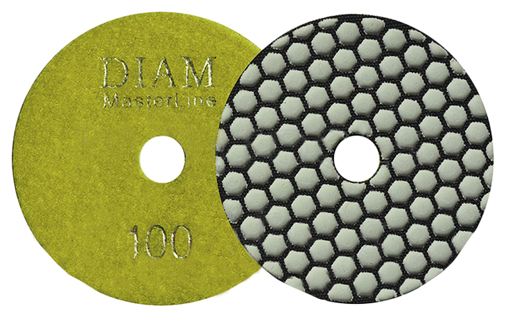 Алмазный гибкий шлифовальный круг DIAM MasterLine №100 сухая полировка 000566