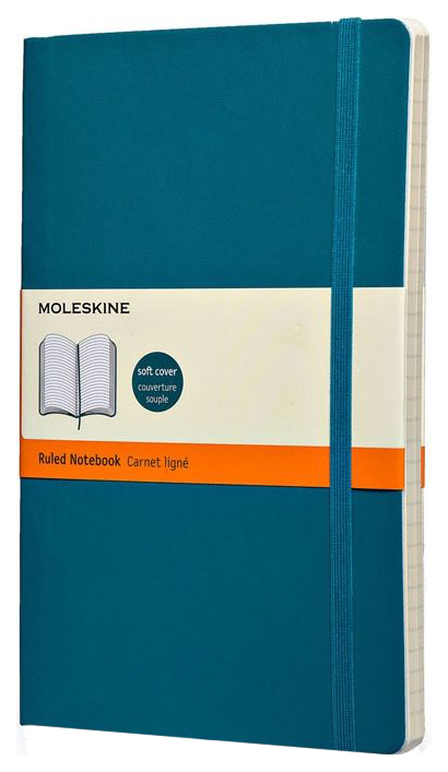 

Блокнот Moleskine Classic Soft Large, Синий Сапфир, в точку, classic soft large (в точку)