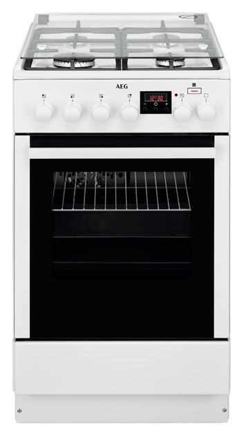 фото Комбинированная плита aeg ckr56400bw white