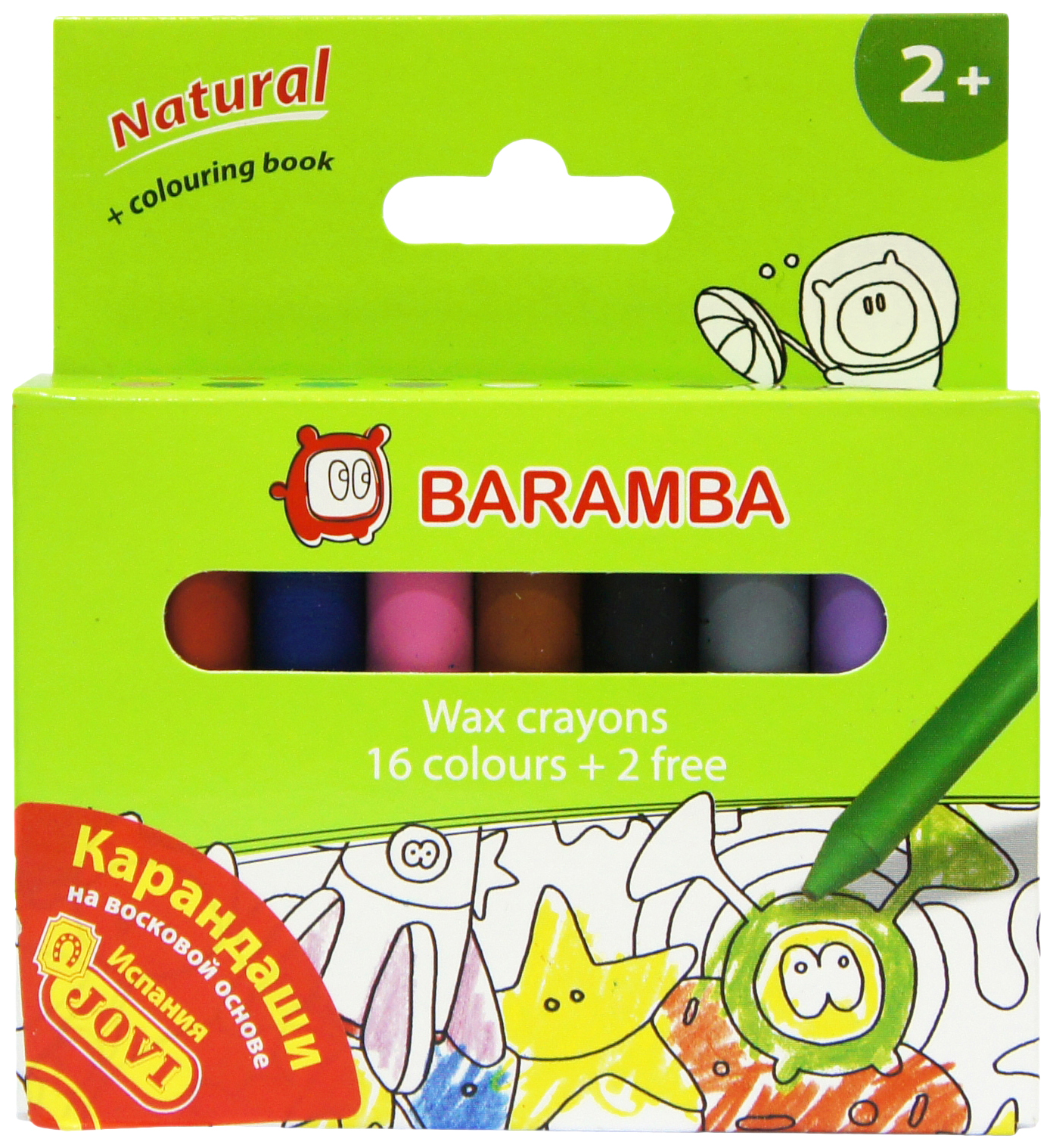 

Карандаши цветные BARAMBA 18 цветов, B98016