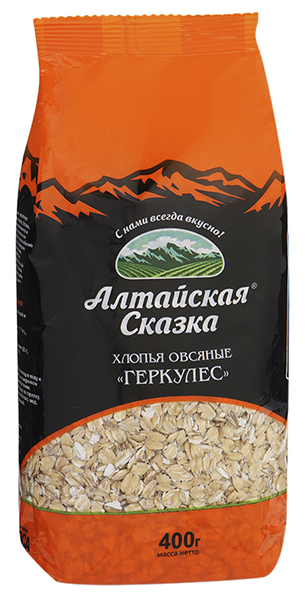 

Хлопья Алтайская сказка овсяные геркулес 400 г