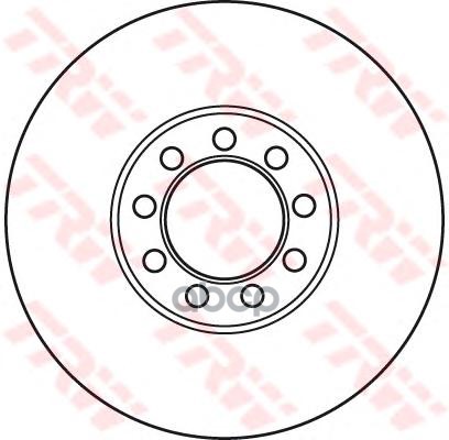 фото Тормозной диск trw/lucas для df4994s