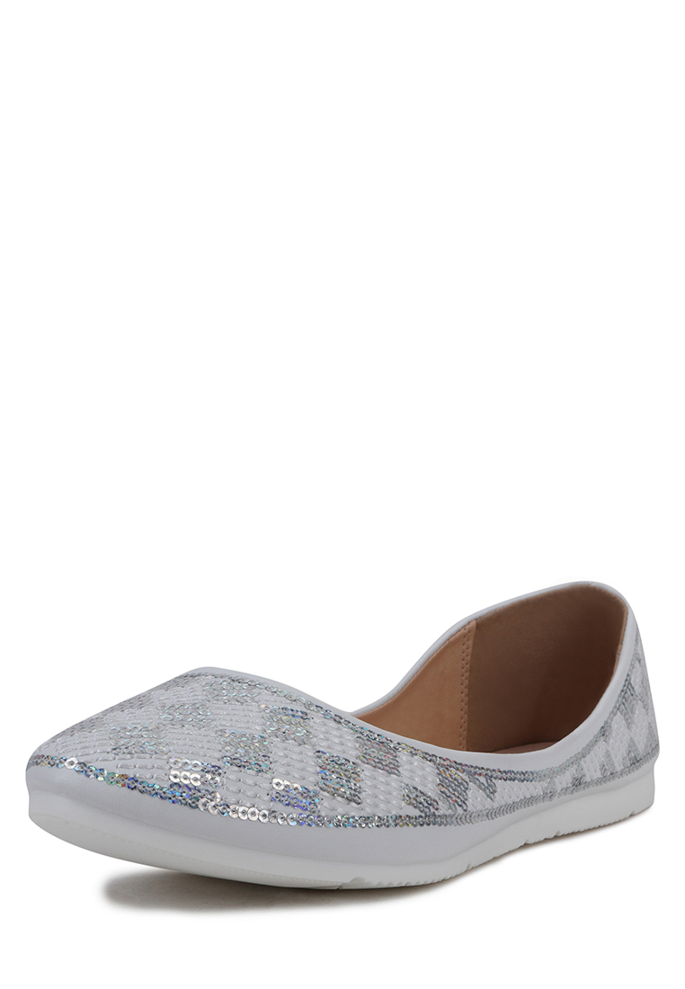 фото Балетки женские t.taccardi zs19s-41a белые 40 ru