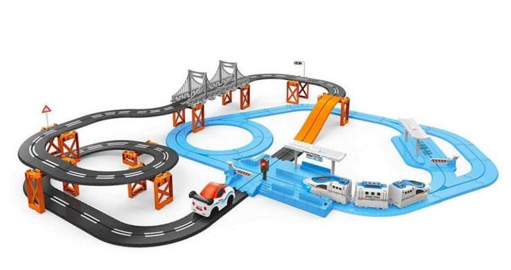 

Детский трек Megapolis 2491-8870-1 98 деталей, 2491-8870-1