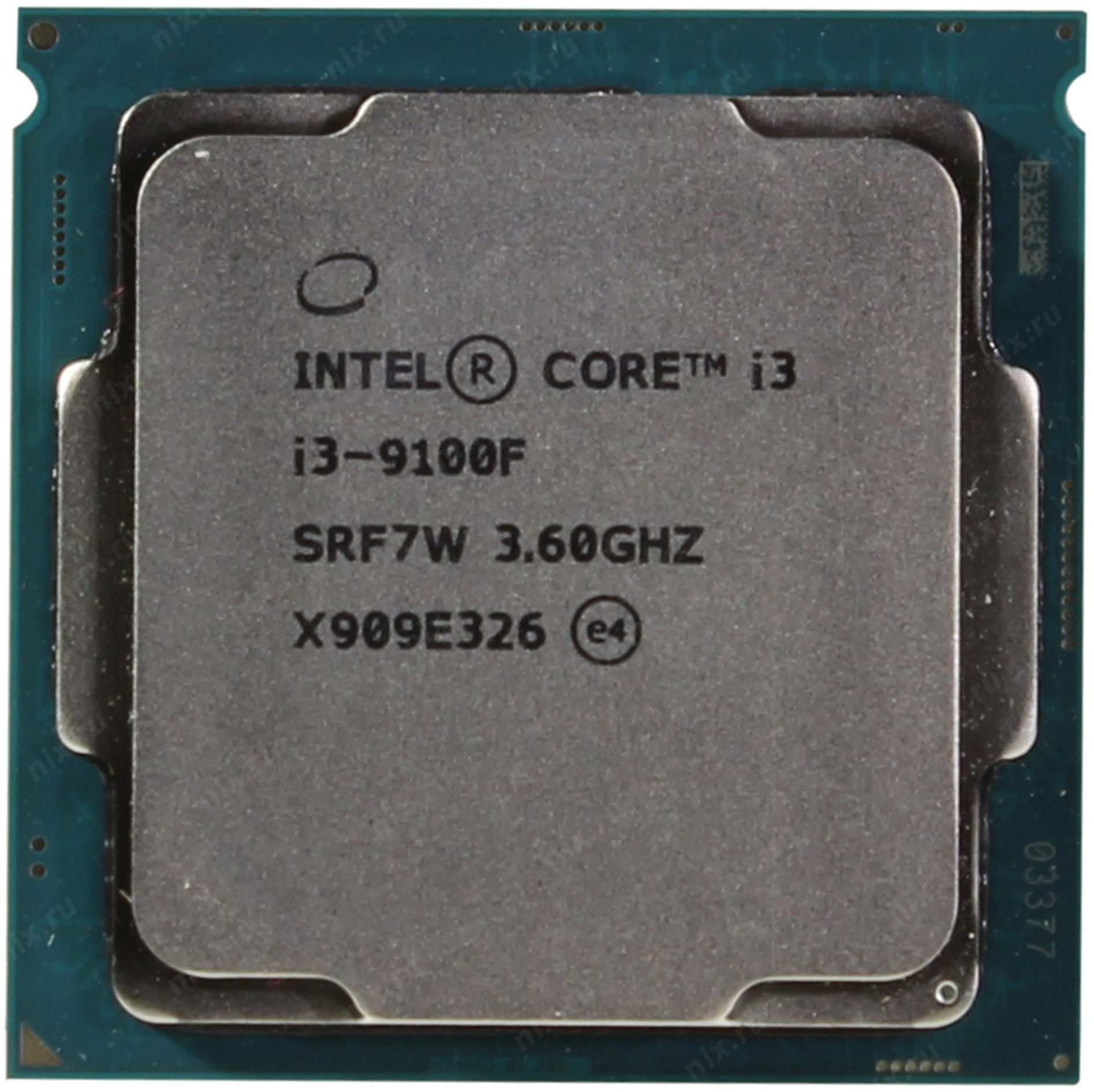 

Процессор Intel Core i3 9100F LGA 1151-v2 Box, Core i3 9100F