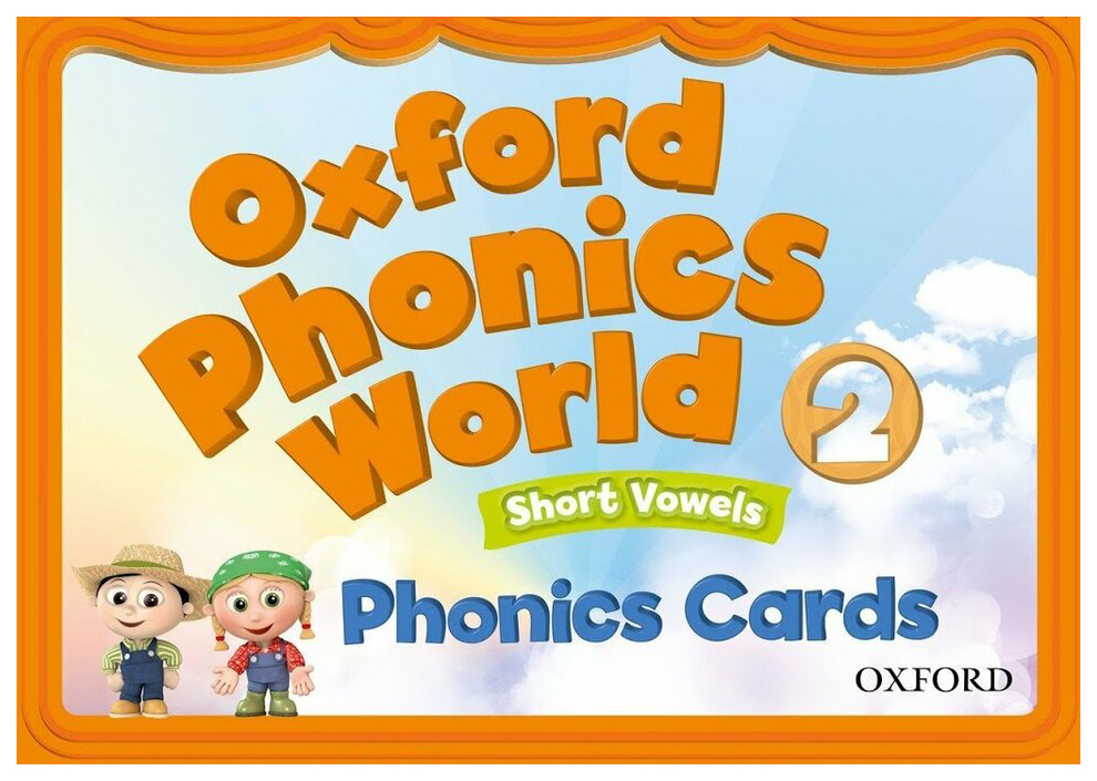 фото Книга oxford university press "oxford phonics world: level 2: phonics cards"