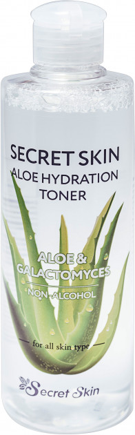 Тонер Secret Skin Aloe Hydration Toner 250 мл secret skin тонер для лица с экстрактом алоэ aloe hydration 250