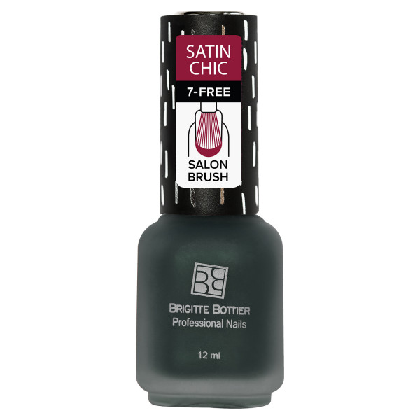 

Лак Brigitte Bottier Satin Chic тон 154 графитовый, 12 мл