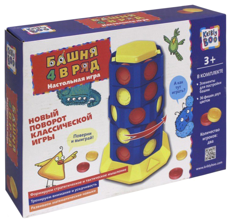 

Игра настольная "Башня 4 в ряд"