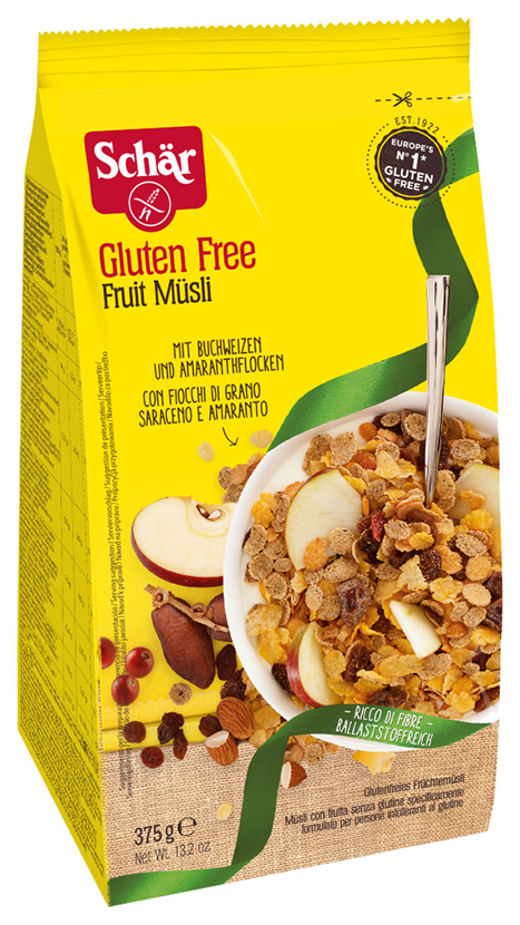 фото Мюсли фруктовые schaer fruit muesli