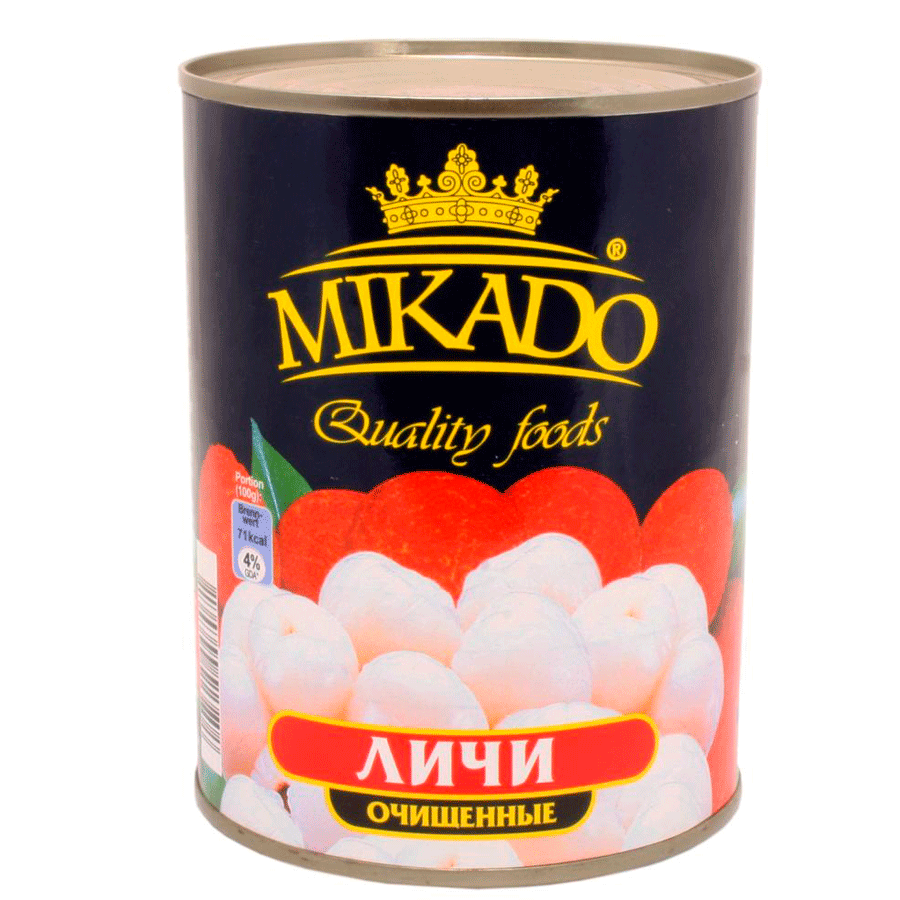 Личи Mikado очищенные 565г