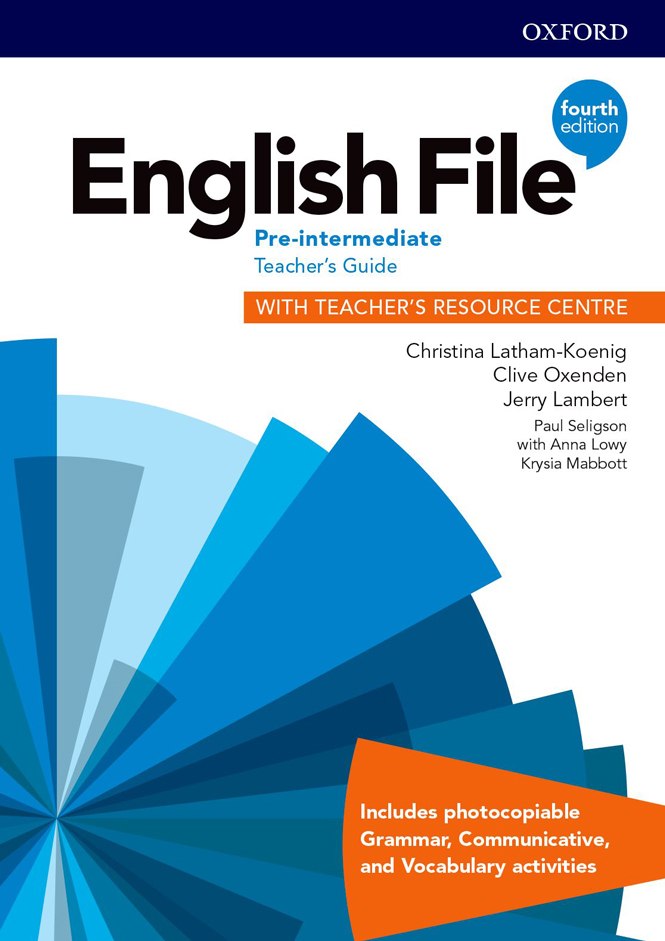 

Книга English File. Pre-Intermediate. Teacher's Guide with Teacher's Resource Centre