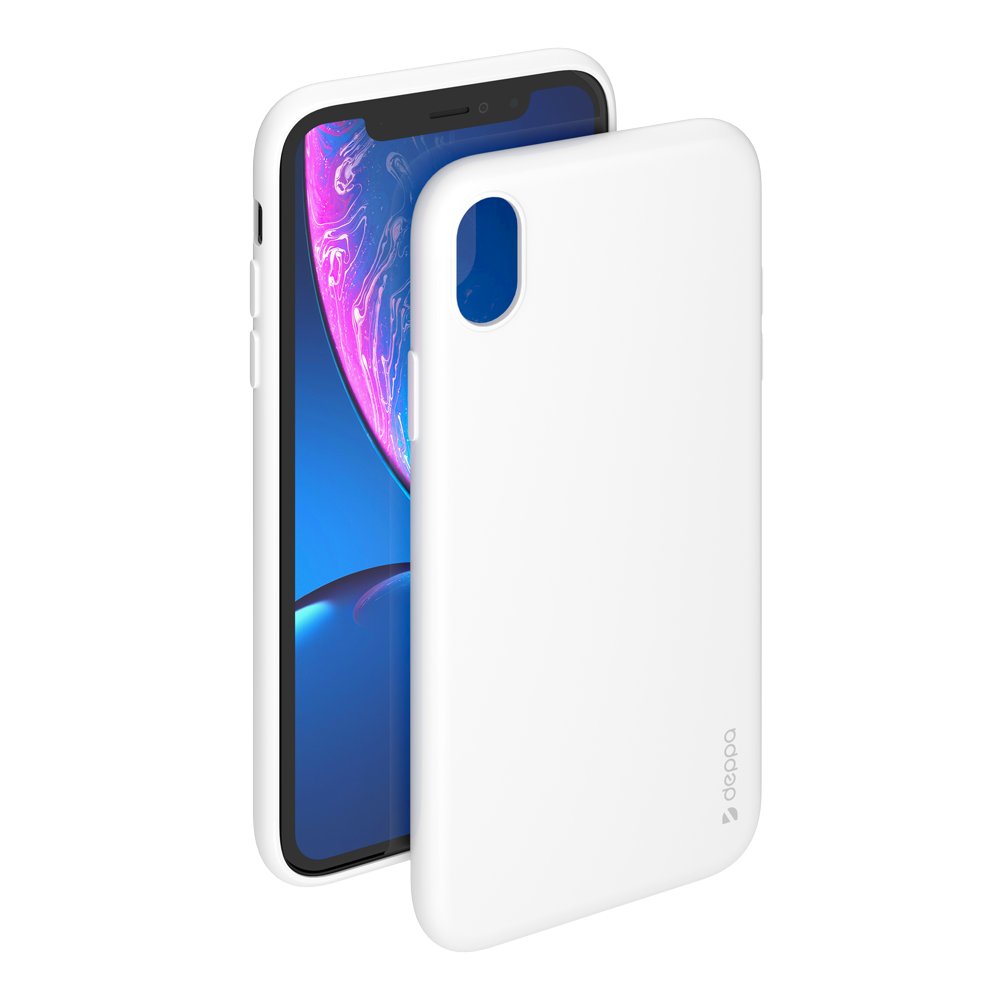 фото Чехол deppa gel color case для apple iphone xr white