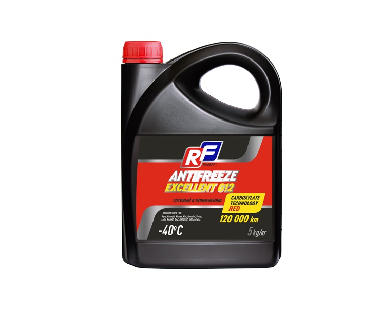 Антифриз RUSEFF ANTIFREEZE EXCELLENT G12 40 (5кг) 17359N