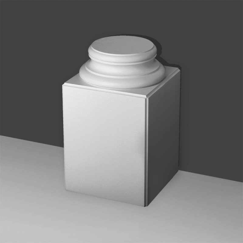 

База колонны Orac Decor K1132, Белый, Декоративные элементы