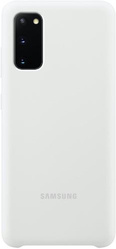 фото Чехол samsung silicone cover x1 для galaxy s20 white