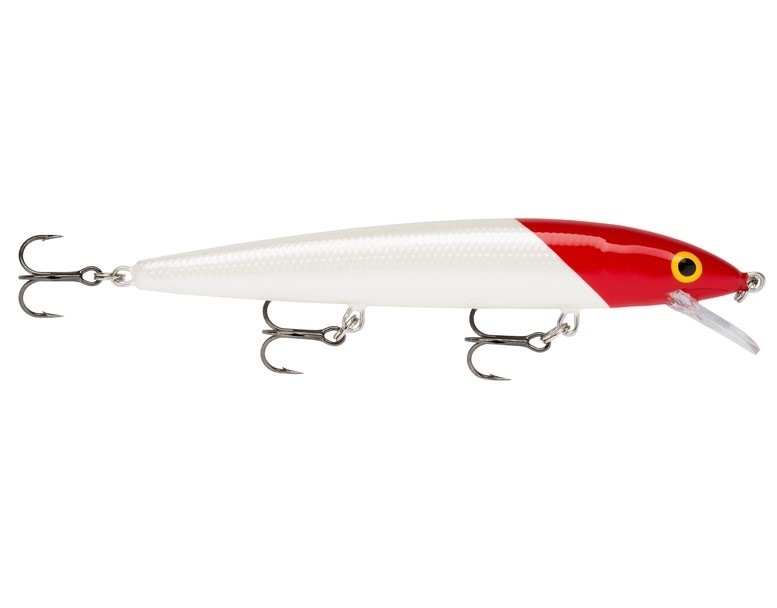 

Воблер Rapala Husky Jerk 15 г, 120 мм, RH, 1 шт., Белый;красный, Husky Jerk
