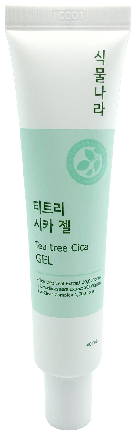 

Гель для лица Shingmulnara Tea Tree Cica Gel 40 мл