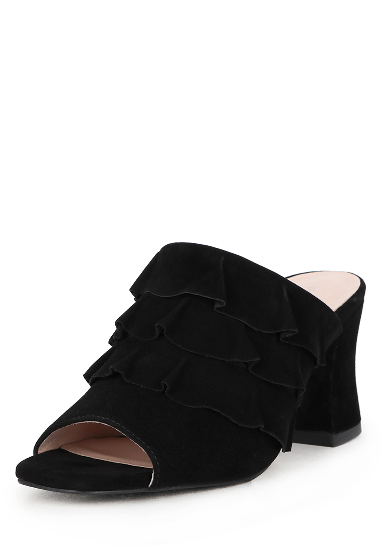 

Мюли женские Pierre Cardin 710017757 черные 36 RU, Черный, 710017757