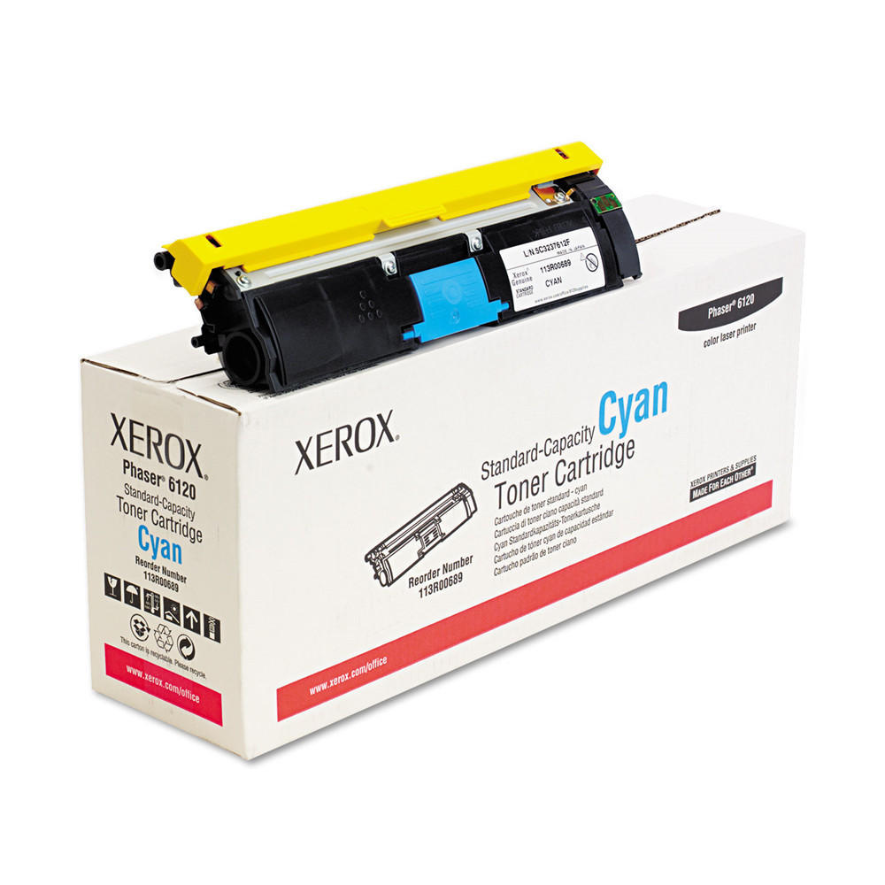 

Картридж для лазерного принтера Xerox 113R00689, голубой, оригинал, 113R00689