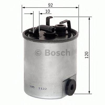 фото Фильтр топливный bosch f026402044