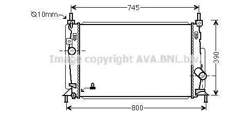 

Радиатор Ava MZ2237