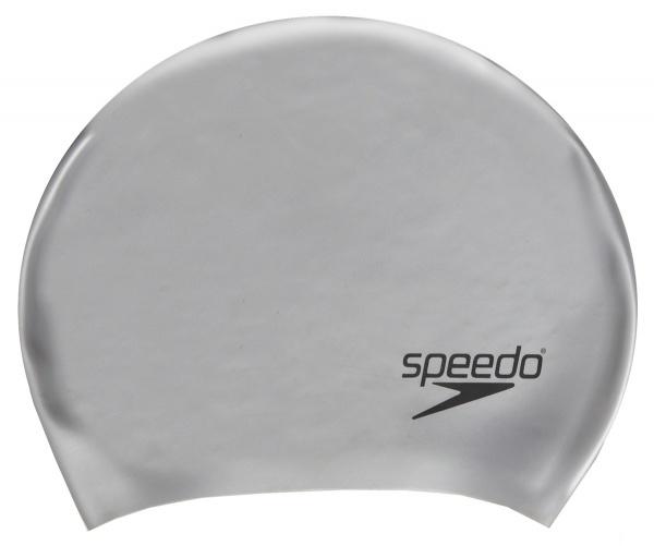 

Шапочка для плавания Speedo Long Hair Cap 1731 silver, Серебристый, Long Hair Cap