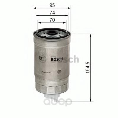 

Фильтр топливный BOSCH 1457434451