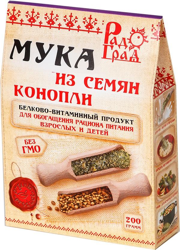 Мука Радоград конопляная 200 г