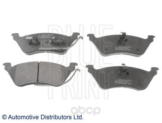 

Тормозные колодки Blue Print задние для Chrysler Voyager/Dodge Caravan 1995- ADA104203