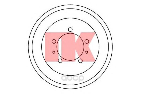 

Тормозной барабан Nk 253013