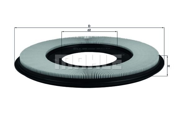 

Фильтр воздушный KNECHT LX 556