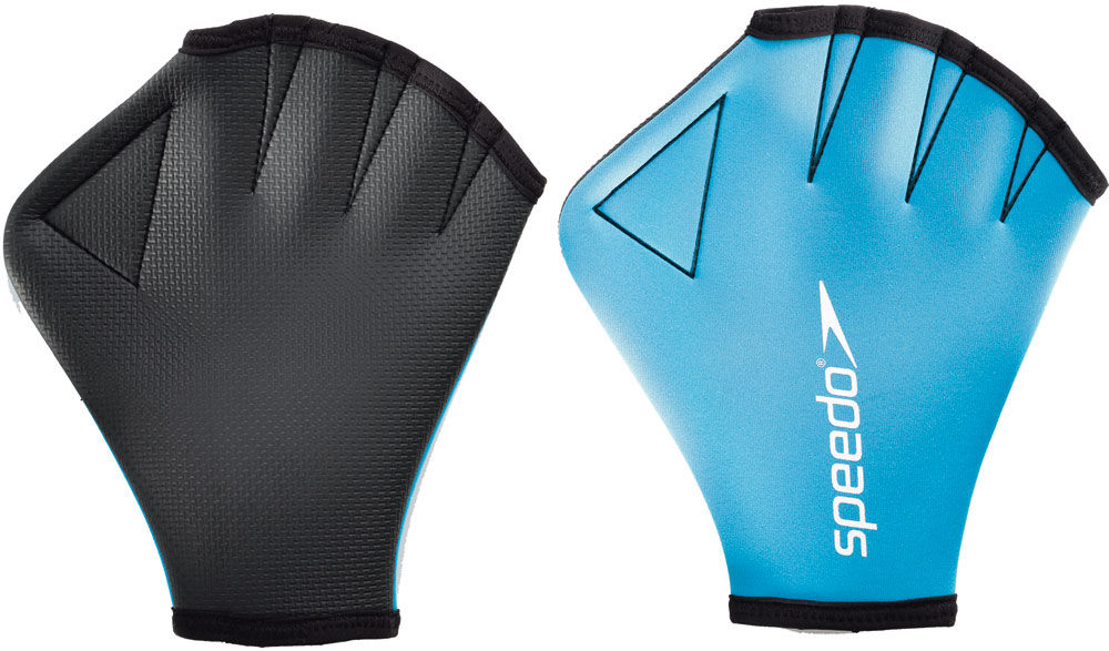 фото Перчатки для аквафитнеса speedo aqua glove 8-06919 синие (0309) m