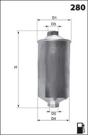 

Фильтр топливный MECAFILTER ELE6012