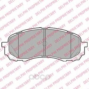 

Комплект тормозных колодок Delphi LP2128