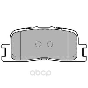

Комплект тормозных колодок Delphi LP2703
