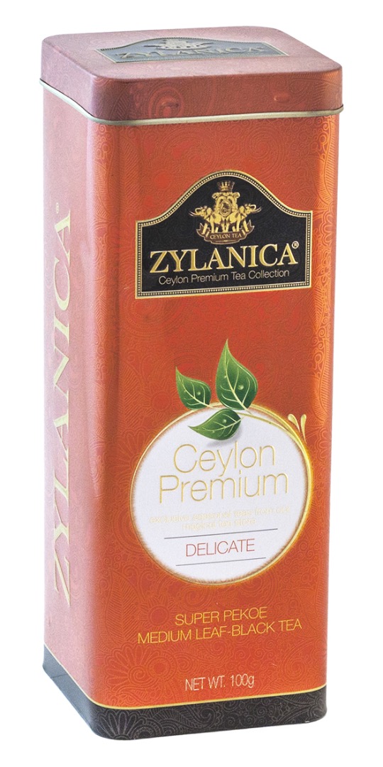 Чай черный листовой Zylanica batik design delicate super pekoe 100 г