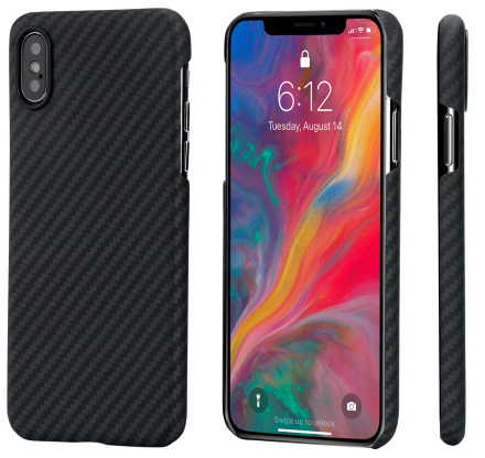 фото Чехол pitaka magcase для iphone xs max black/grey ki9001xm