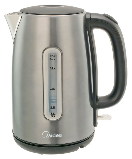 Чайник электрический Midea MK-8026 1.7 л серебристый чайник электрический midea mk 8027