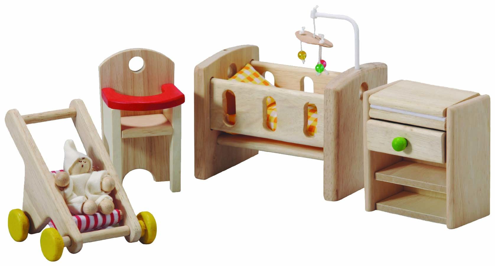 

Мебель для кукол PlanToys Детская комната