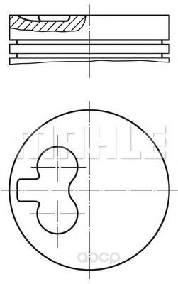 

Поршень двигателя Mahle/Knecht 0295502