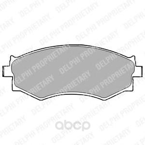 

Тормозные колодки дисковые DELPHI LP1228