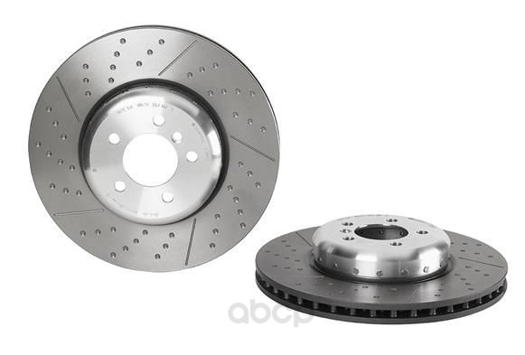 фото Тормозной диск brembo задний для 09c39413