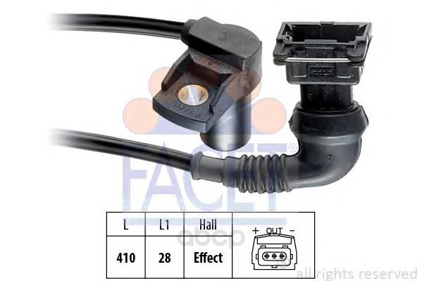 

Датчик положения коленвала BMW 3 E36 Cabrio, Coupe, 5 E34 (Touring) Facet 90060