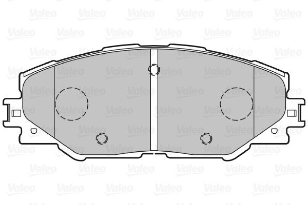 

Тормозные колодки Valeo дисковые 301078