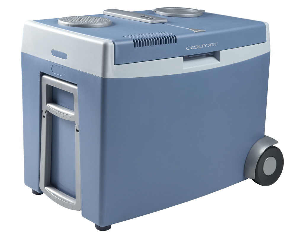фото Автохолодильник coolfort голубой, серебристый