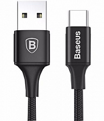 

Кабель Baseus Cable Rapid Series Type-C 0,25м Black (CATSU-A01), Type-C - Lightning