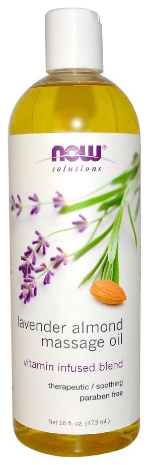 Масло для тела Now Lavender Almond Massage Oil 473 мл 2800₽