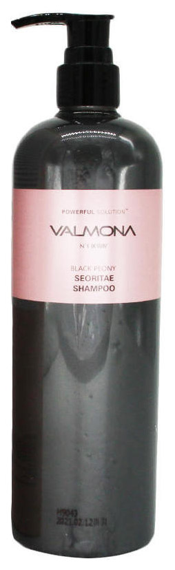 фото Шампунь evas valmona powerful solution black peony seoritae shampoo 480 мл