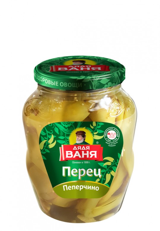 

Перец Дядя Ваня пеперчино маринованный 680 г